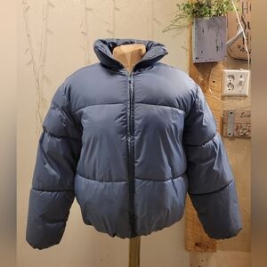 Baby Blue Puff Coat